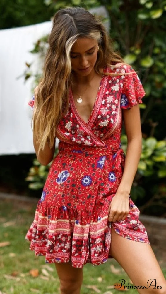 Female Split Stylish Style Dress - Image 3