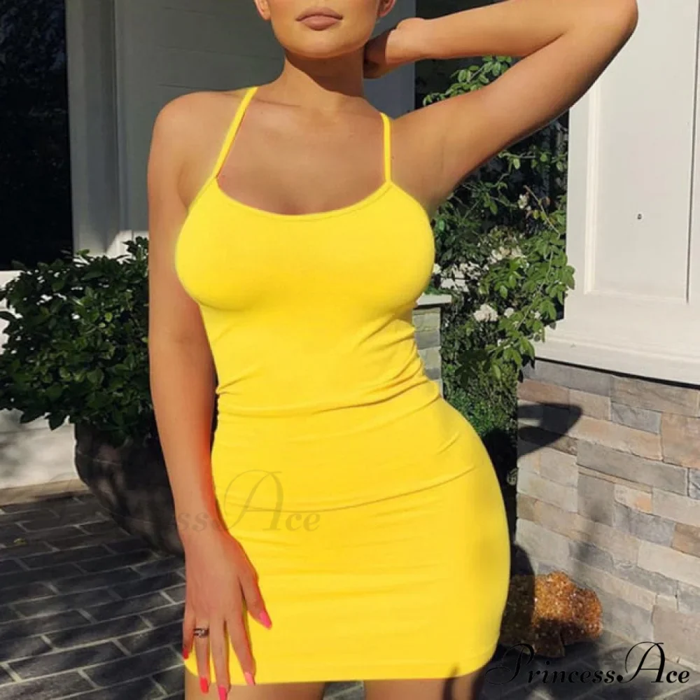 Sleeveless Club Night Beach Backless Dress - Image 4
