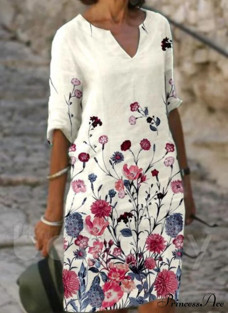 Large Big Printed Boho Casual Party Elegant Dresses - Image 25