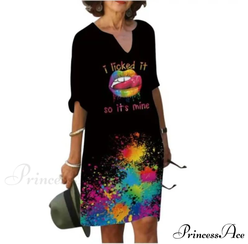 Large Big Printed Boho Casual Party Elegant Dresses - Image 5
