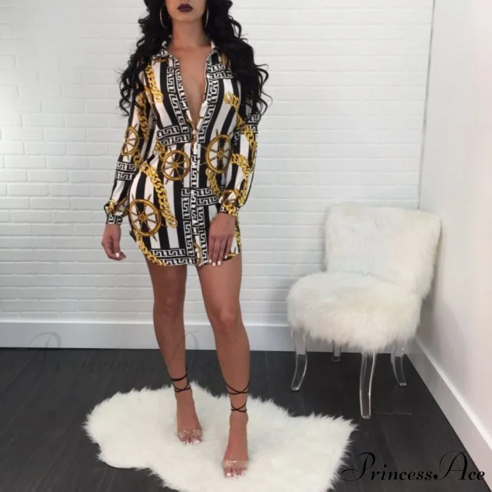 Sexy Nightclub Lace Short Dress - Image 2