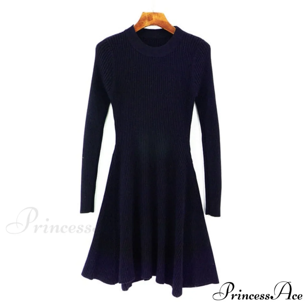 Irregular Hem Casual Dress - Image 3