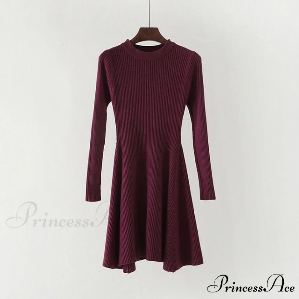 Irregular Hem Casual Dress - Image 4