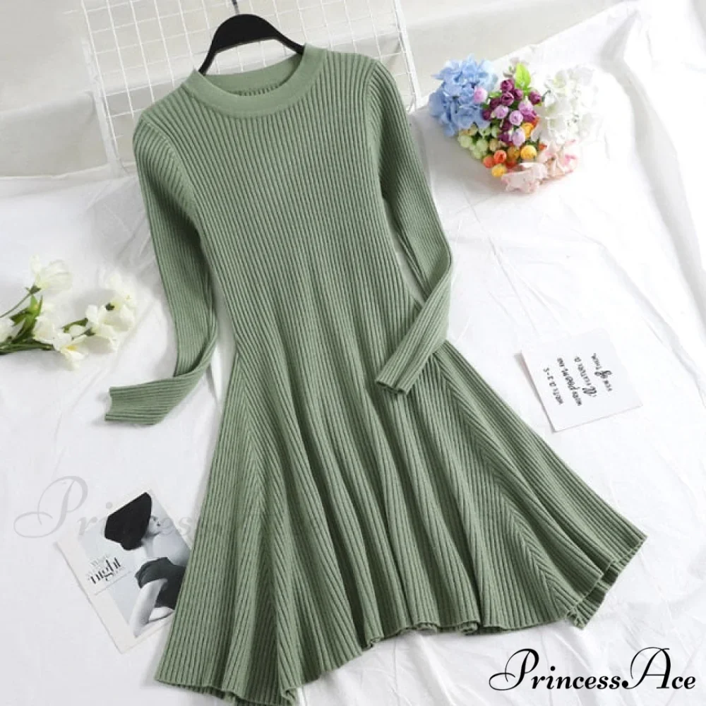 Irregular Hem Casual Dress - Image 5