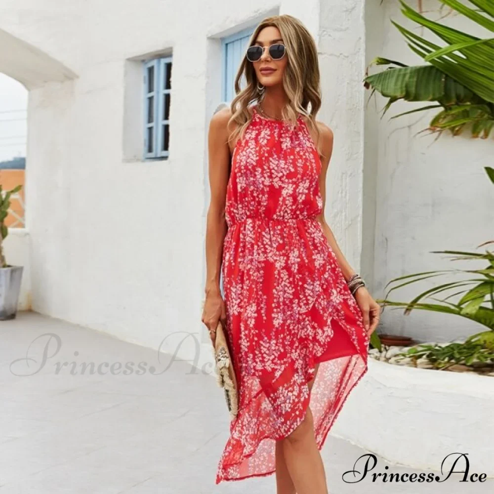 Spaghetti Strap Holiday Dress - Image 2