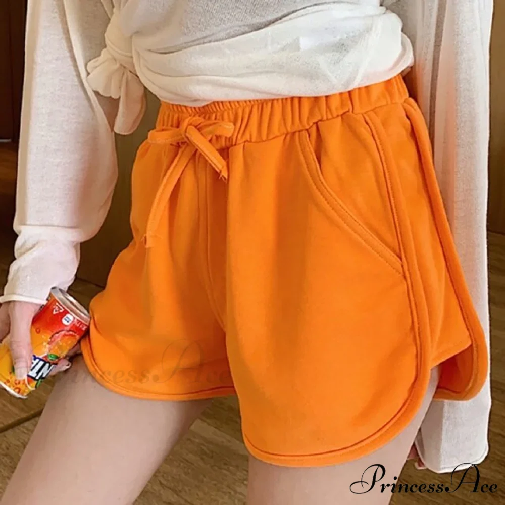 Women Elastic Pocket Shorts - Image 4