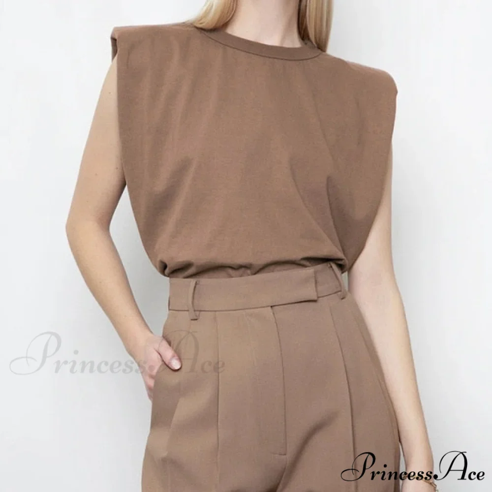 Fashion Loose Sleeveless T-shirt - Image 2
