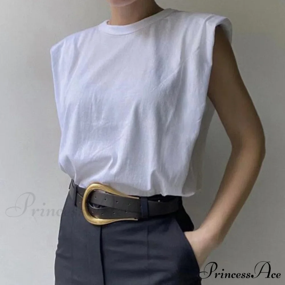 Fashion Loose Sleeveless T-shirt - Image 5