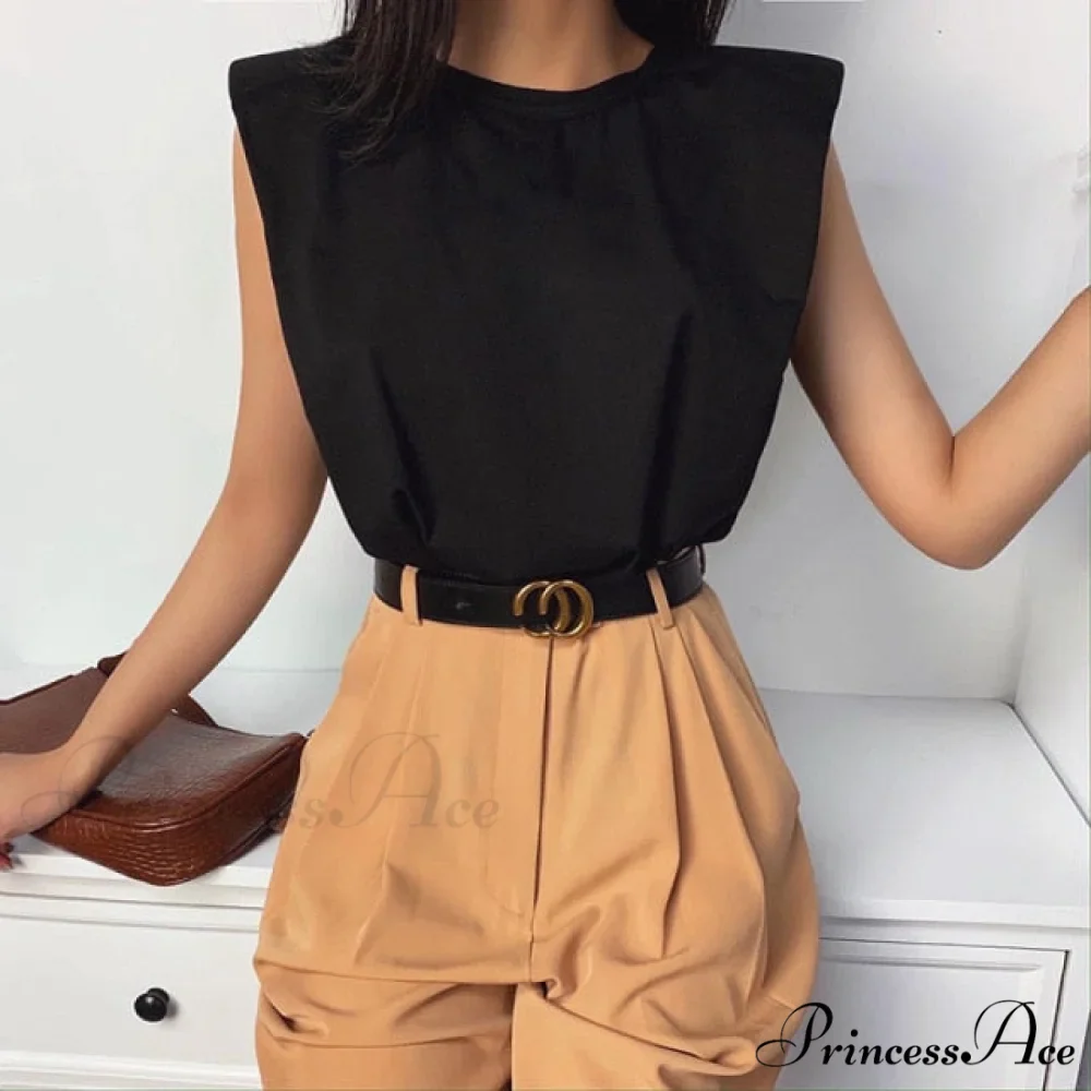 Fashion Loose Sleeveless T-shirt - Image 7