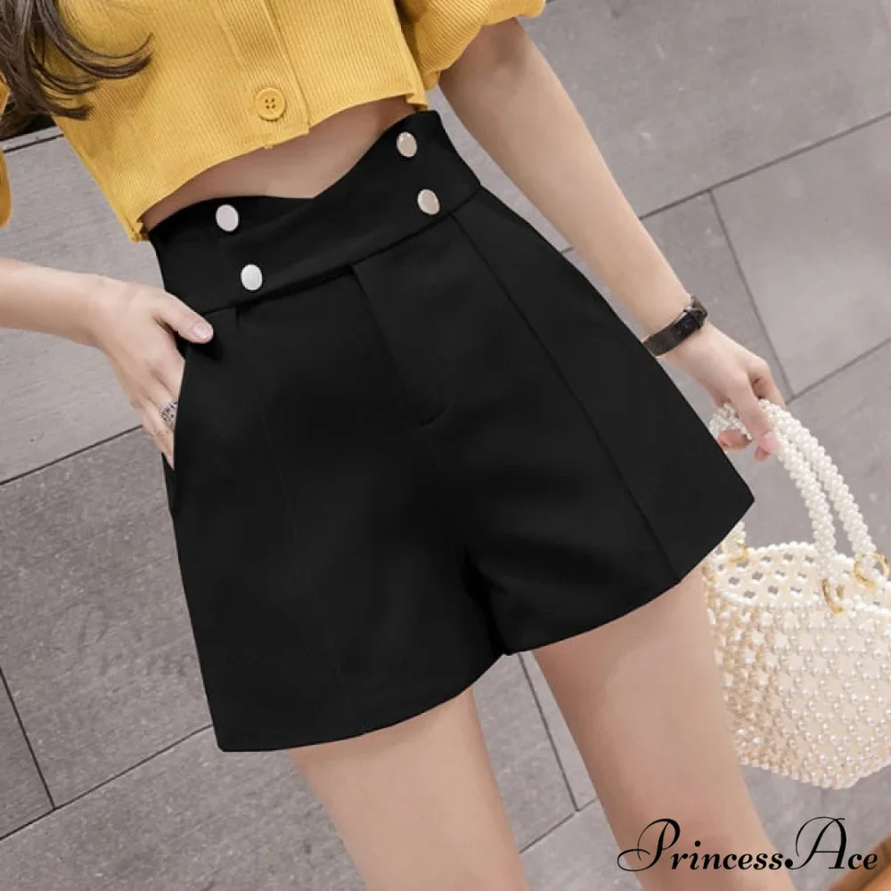 Korean Style High Waist Shorts - Image 4