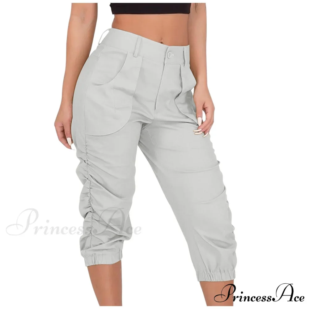 Relaxed-fit Cargo Capri Pant - Image 10