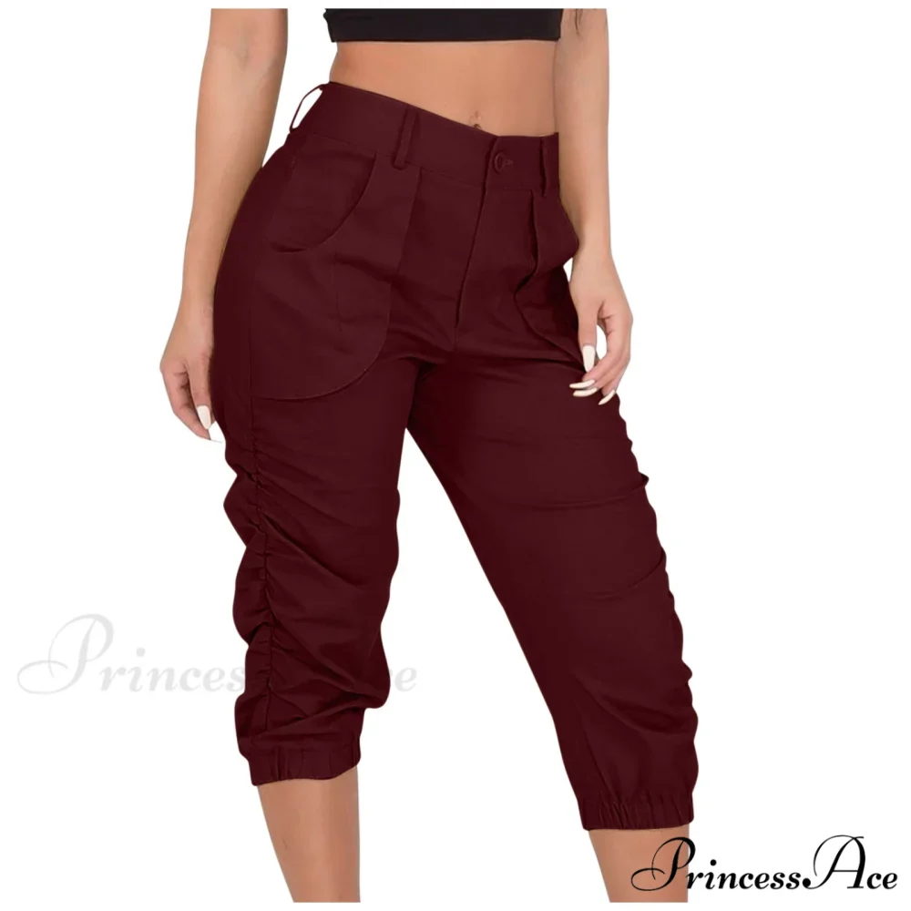 Relaxed-fit Cargo Capri Pant - Image 12