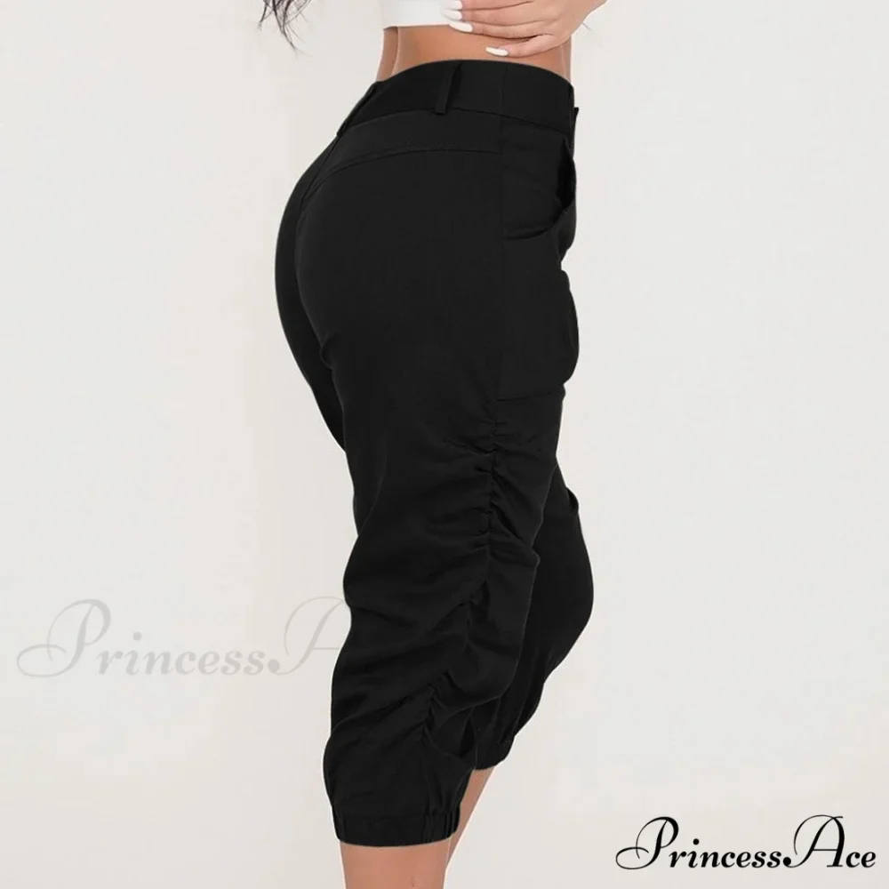 Relaxed-fit Cargo Capri Pant - Image 2