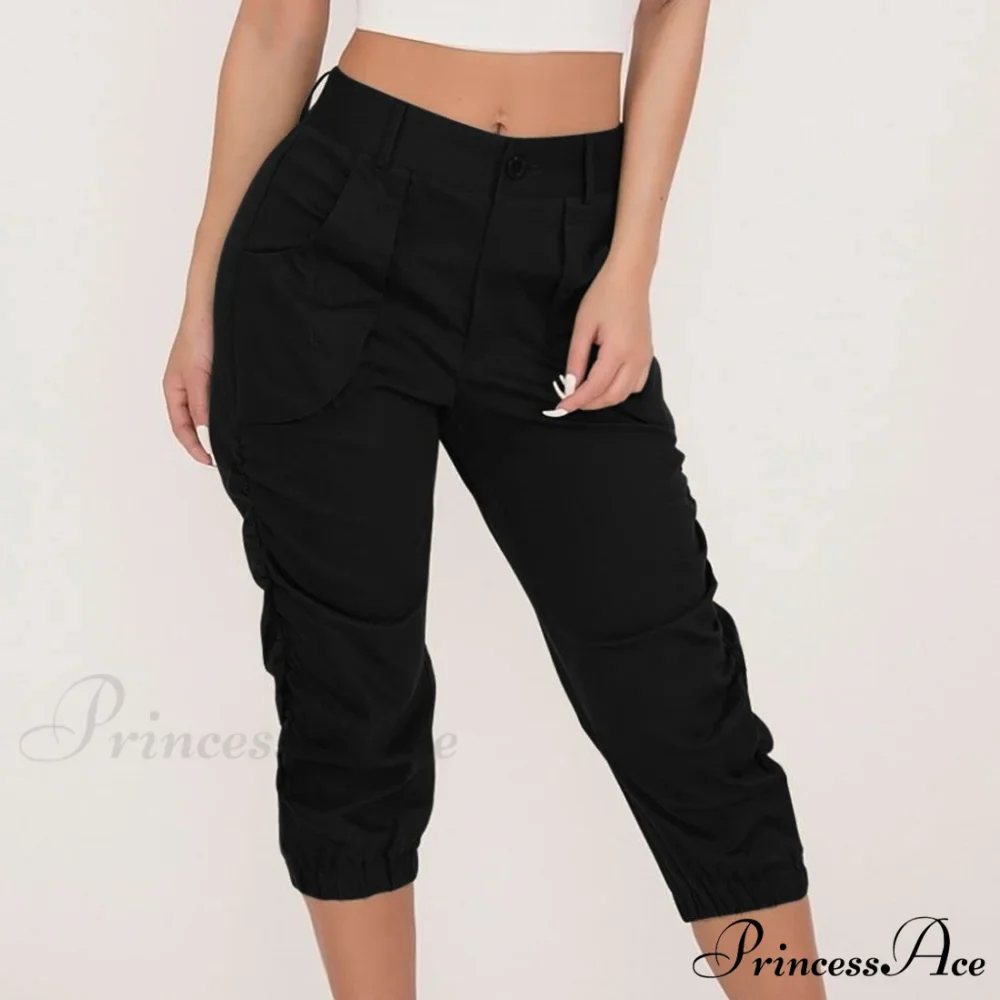 Relaxed-fit Cargo Capri Pant - Image 3