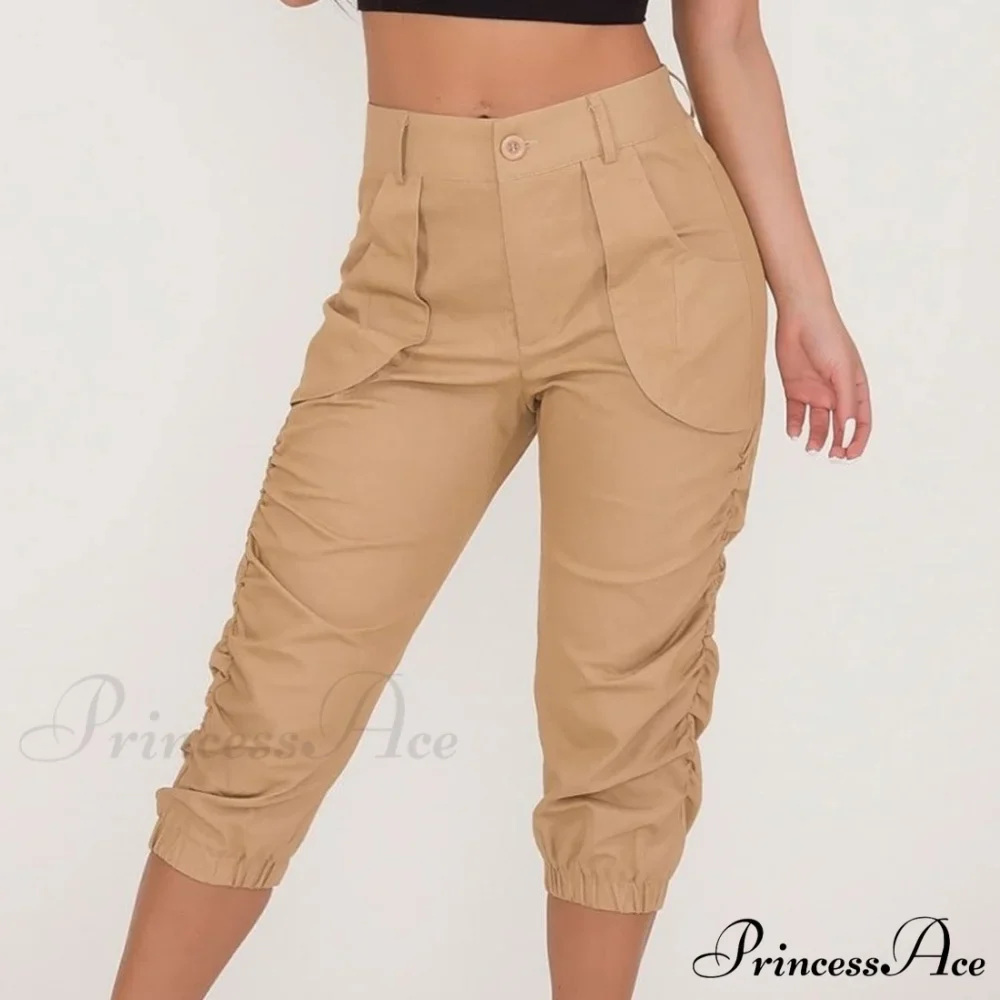 Relaxed-fit Cargo Capri Pant - Image 4