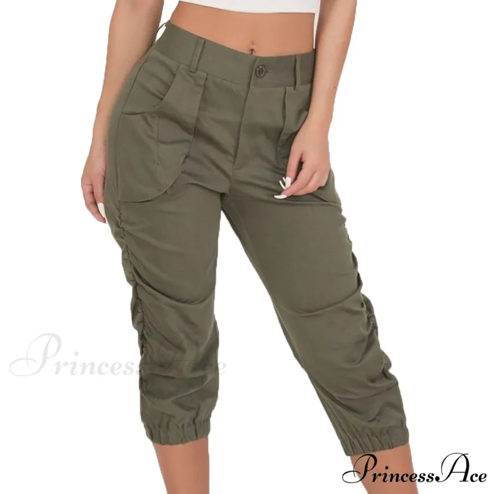 Relaxed-fit Cargo Capri Pant - Image 7