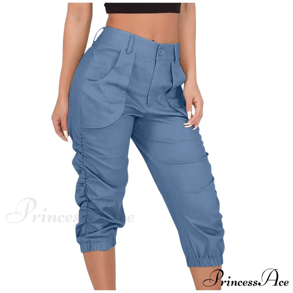 Relaxed-fit Cargo Capri Pant - Image 9