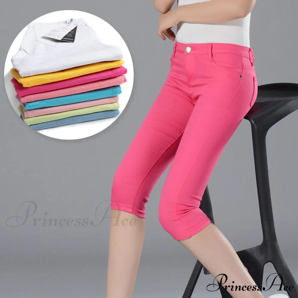 Candy Pantalon Female Capris Pants - Image 2