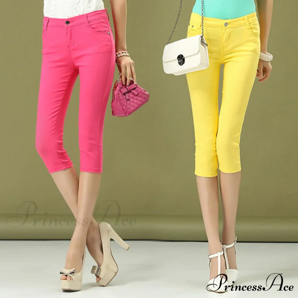 Candy Pantalon Female Capris Pants - Image 4