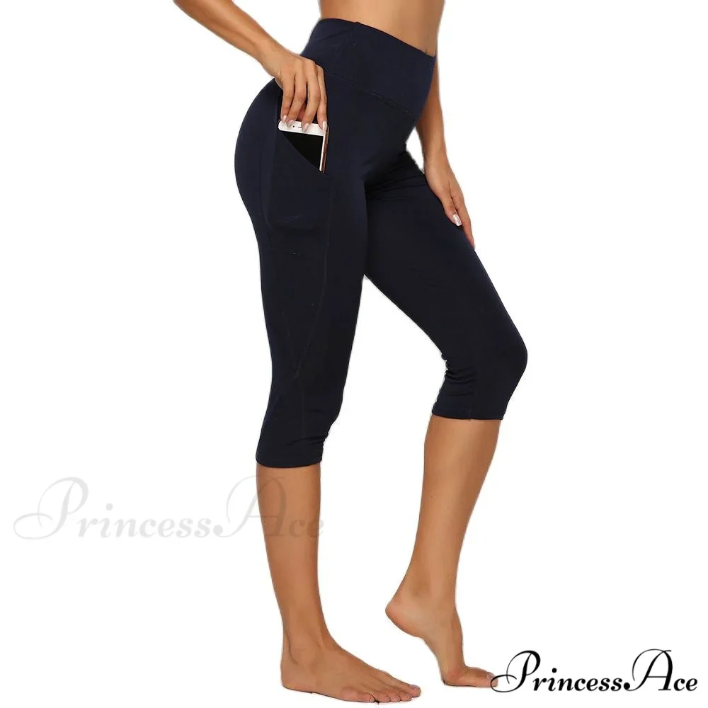 Calf-length Sport leggings Capris Pants - Image 13