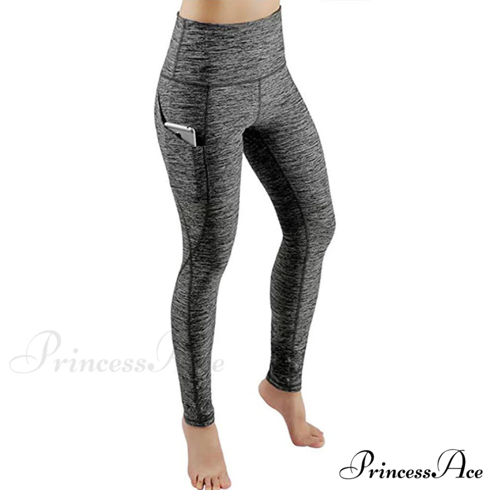 Calf-length Sport leggings Capris Pants - Image 16