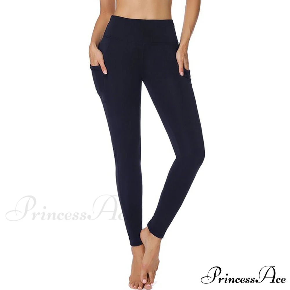 Calf-length Sport leggings Capris Pants - Image 17