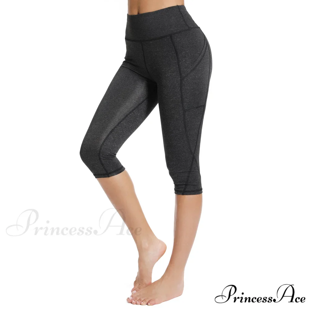 Calf-length Sport leggings Capris Pants - Image 3