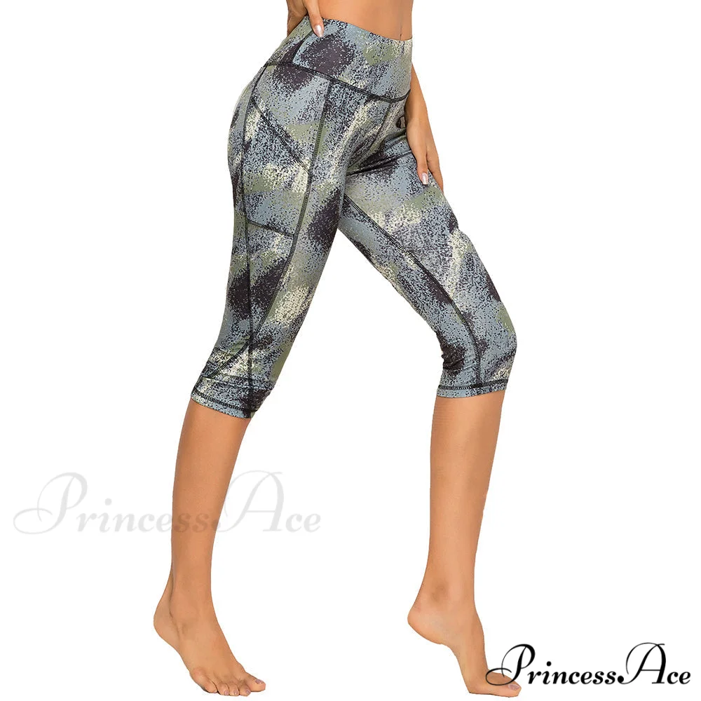 Calf-length Sport leggings Capris Pants - Image 5