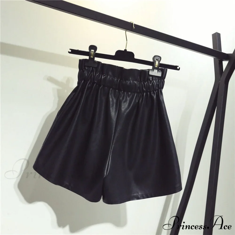 New High Waist Laced Up Shorts - Image 3