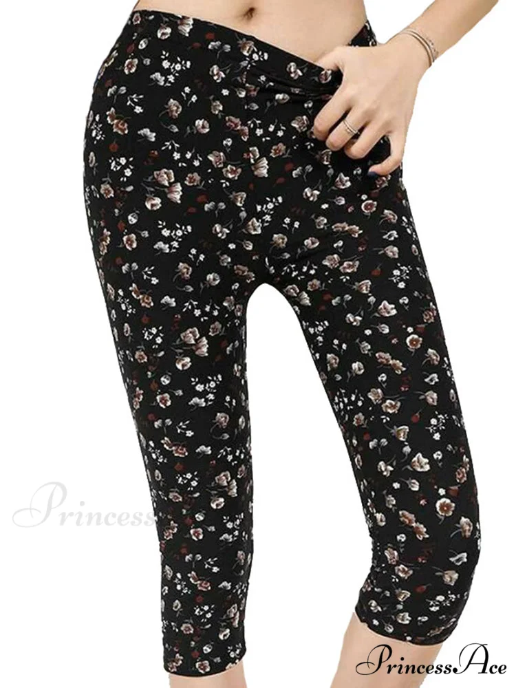 Sportswear Mujer Print Capris Pants - Image 12