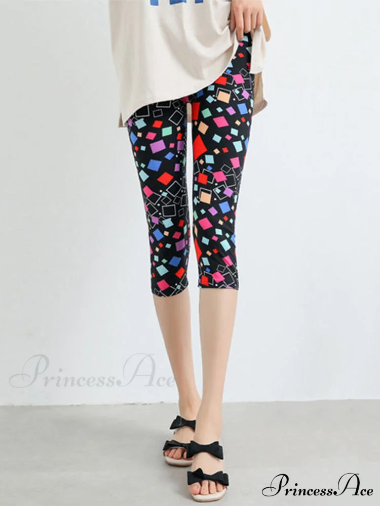 Sportswear Mujer Print Capris Pants - Image 16