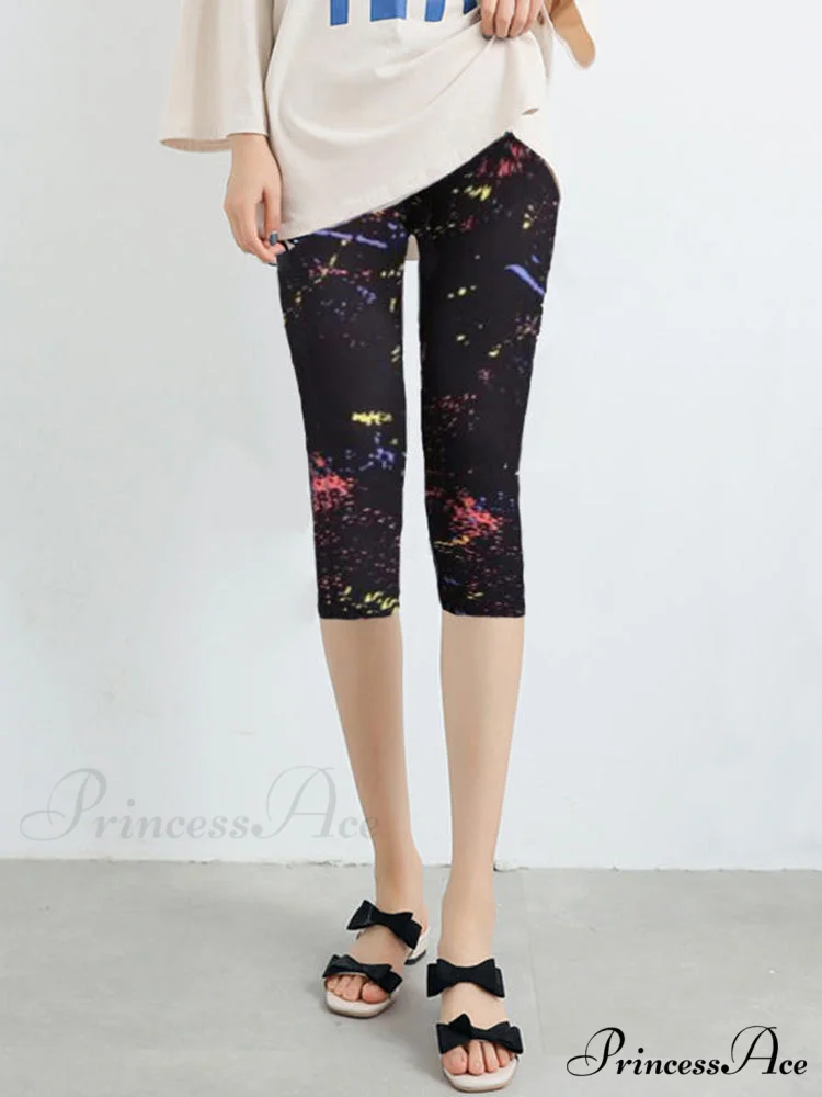 Sportswear Mujer Print Capris Pants - Image 18