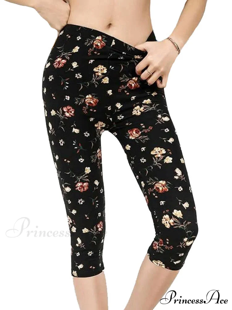 Sportswear Mujer Print Capris Pants - Image 22