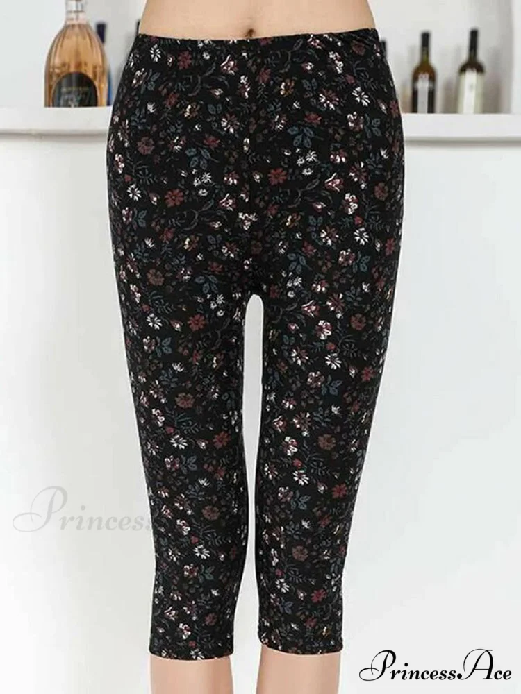 Sportswear Mujer Print Capris Pants - Image 3