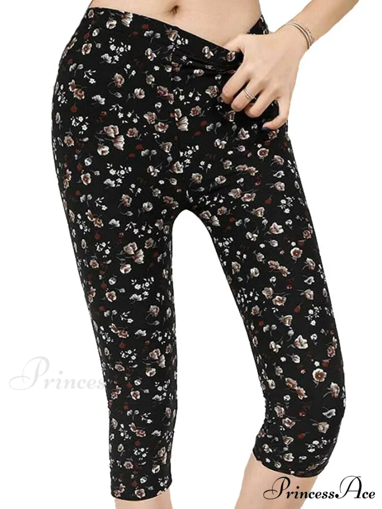 Sportswear Mujer Print Capris Pants - Image 5
