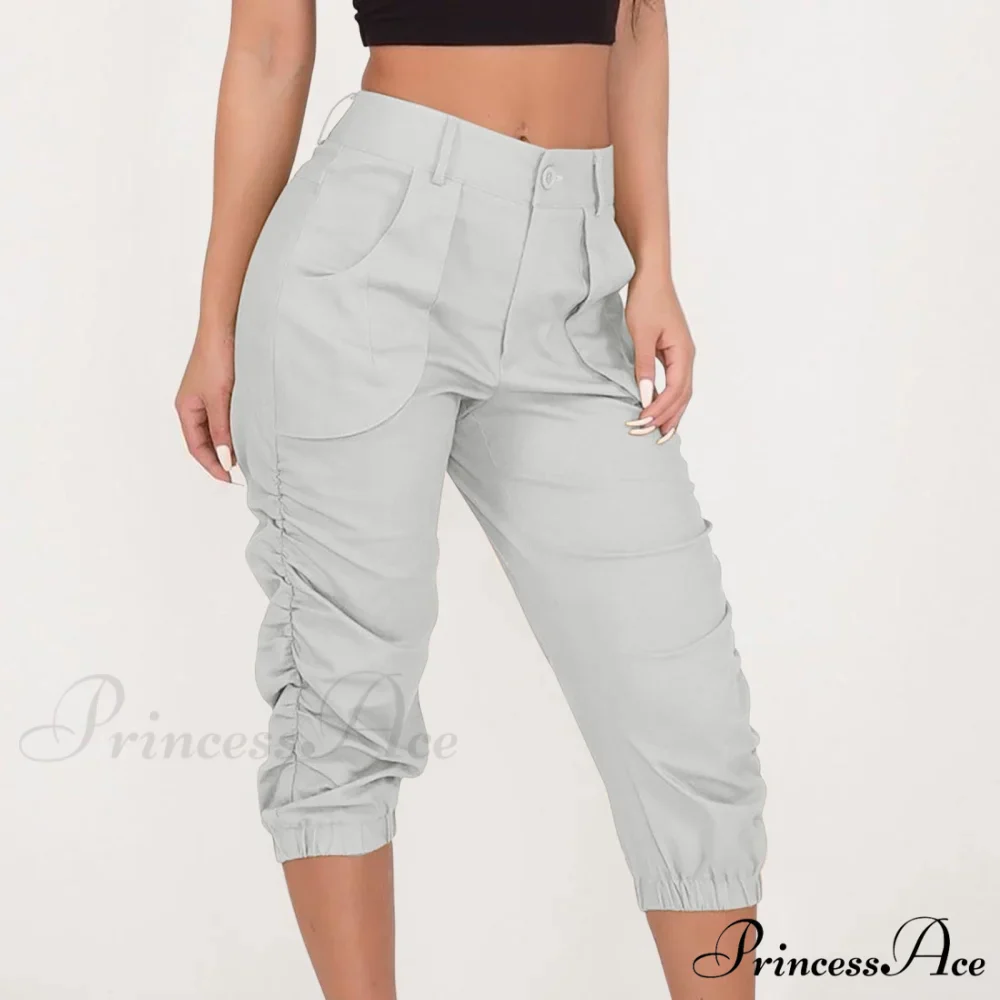 Fashion Casual Jogger Capris Pants