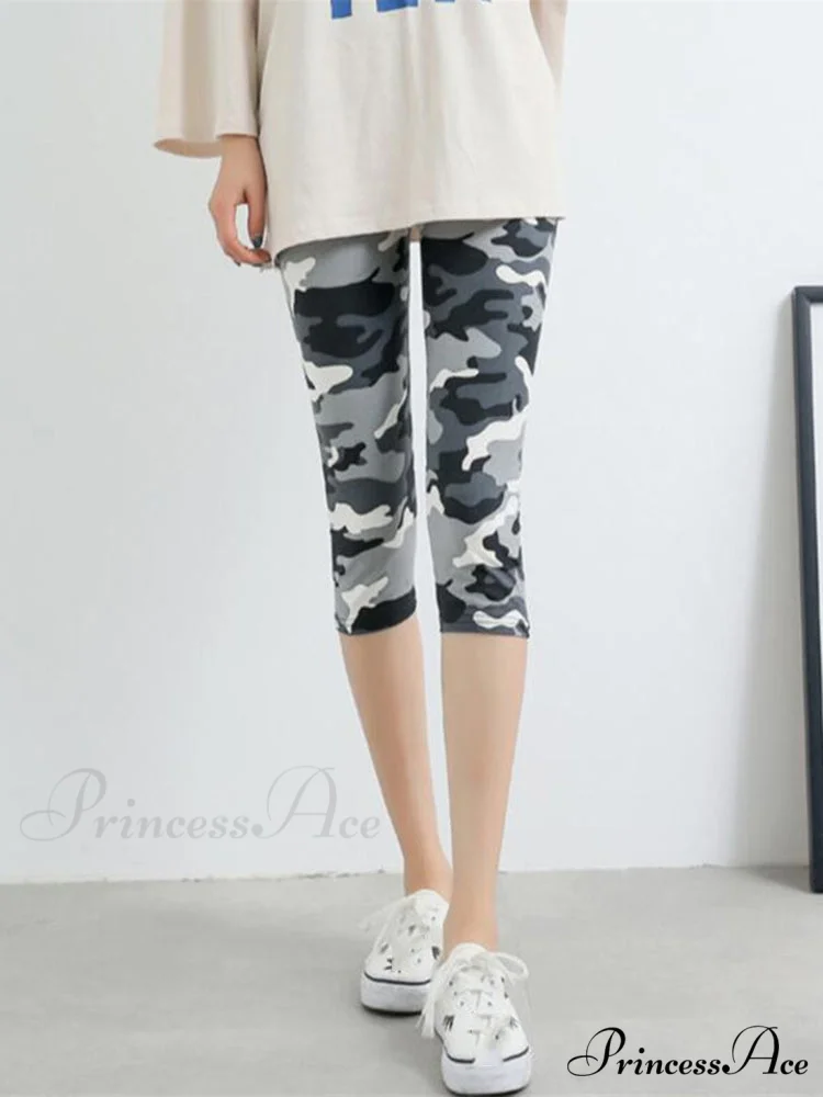 Camouflage Leggings Fitness Capris Pants - Image 3