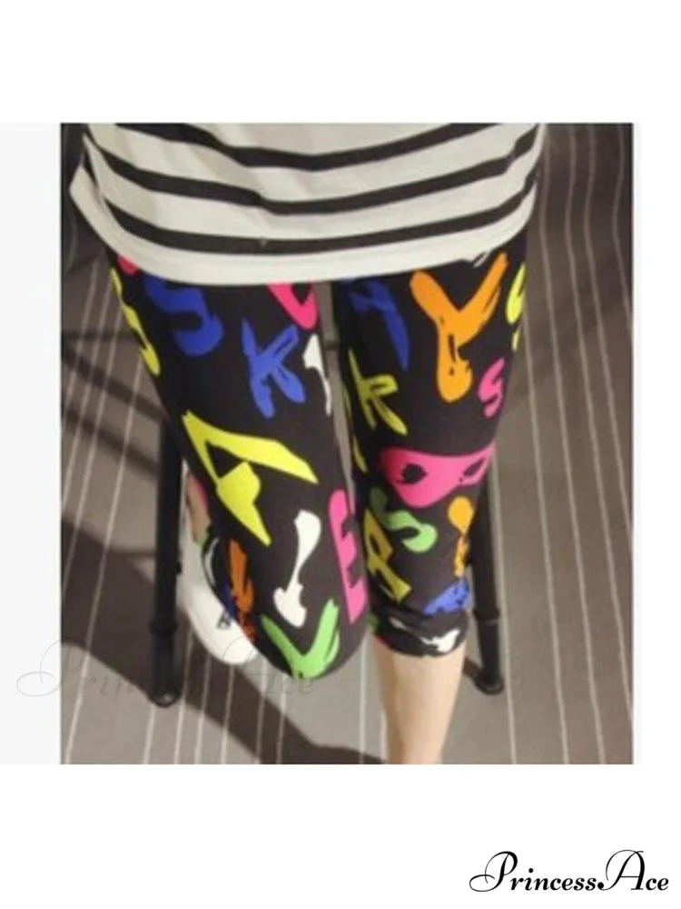 Camouflage Leggings Fitness Capris Pants - Image 7
