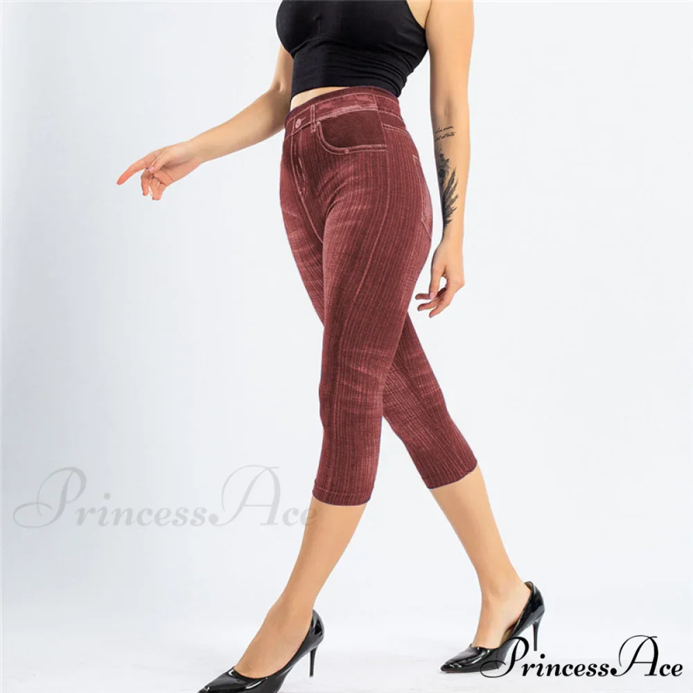 Fashion High Waist Skinny Jeans - Image 3