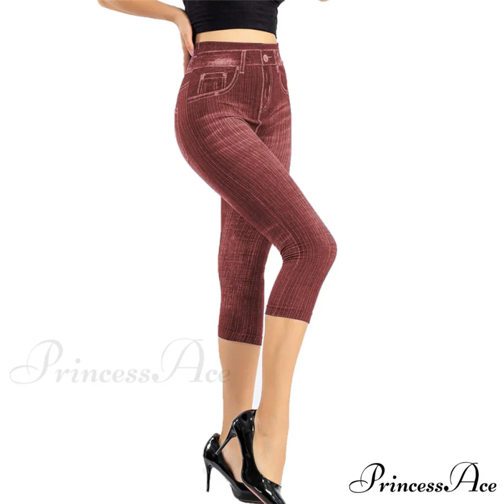 Fashion High Waist Skinny Jeans - Image 4