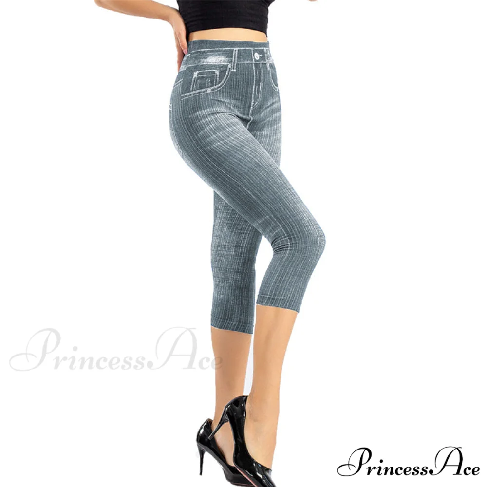 Fashion High Waist Skinny Jeans - Image 5