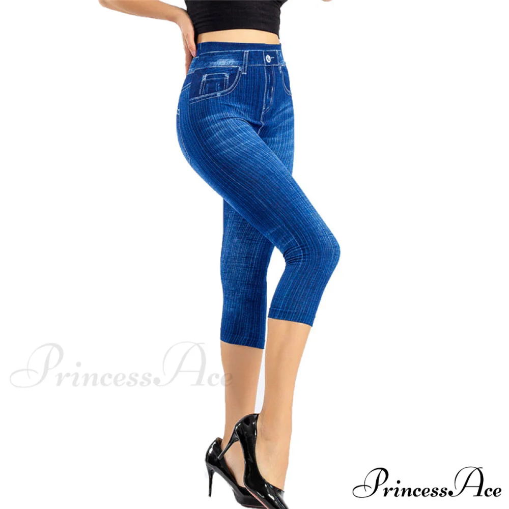 Fashion High Waist Skinny Jeans - Image 6