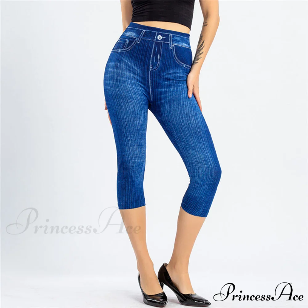 Fashion High Waist Skinny Jeans - Image 7