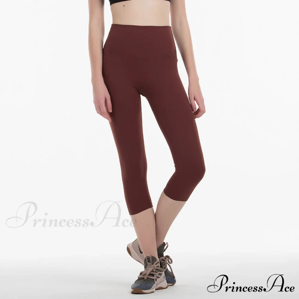 Yoga Crop High Waist Sports Capris Leggings - Image 12
