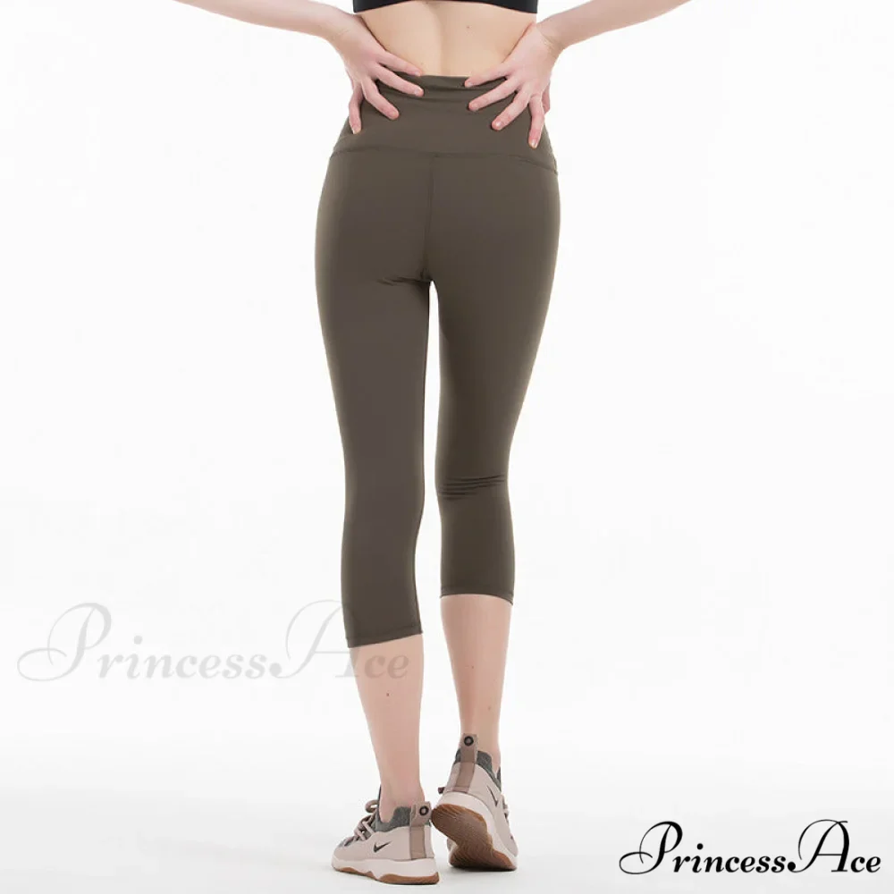 Yoga Crop High Waist Sports Capris Leggings - Image 14