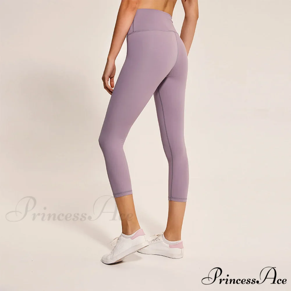 Yoga Crop High Waist Sports Capris Leggings - Image 2