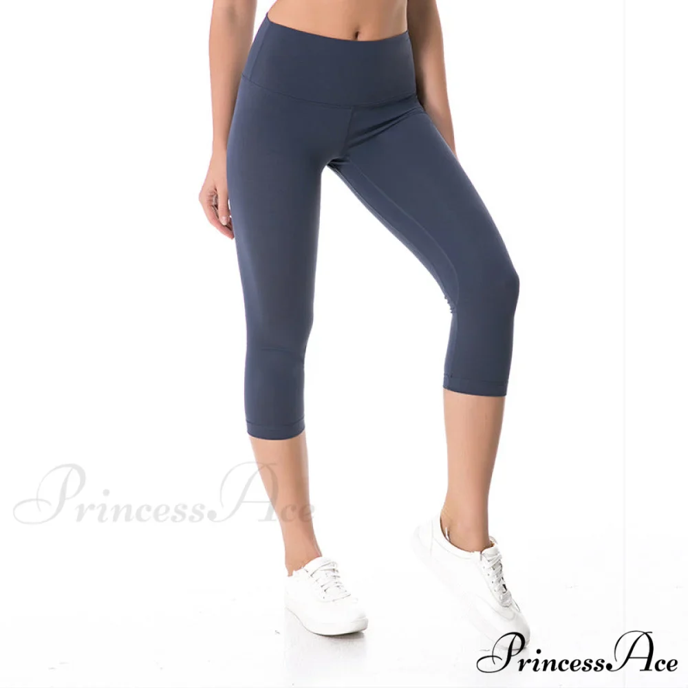 Yoga Crop High Waist Sports Capris Leggings - Image 6