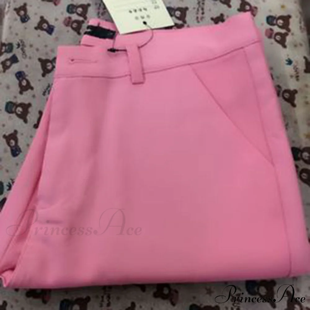 Slim Straight All Match Casual Capris Pants - Image 14