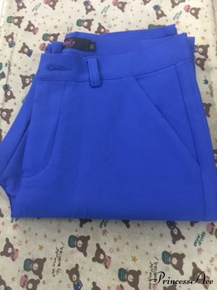 Slim Straight All Match Casual Capris Pants - Image 20