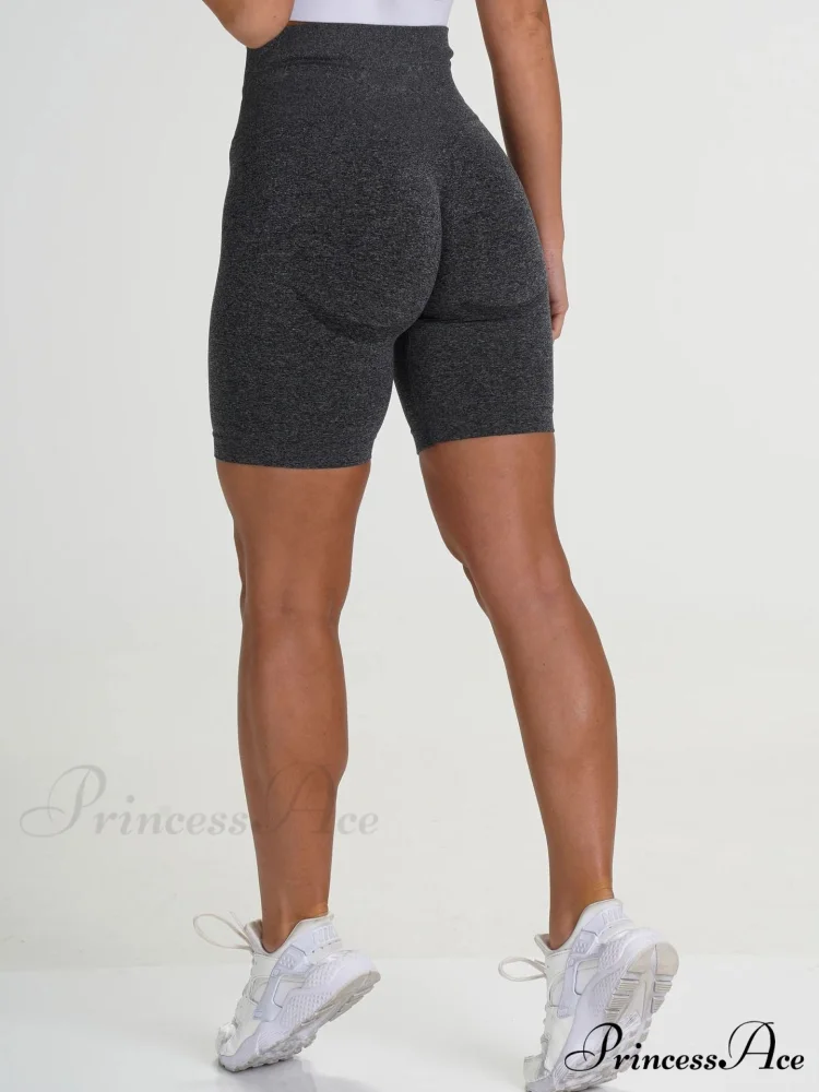 Sport Slim Shorts Seamless Leggings - Image 4